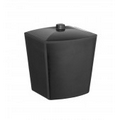 3 Qt. Natural Recycled Plant Fiber Ice Bucket w/ Lid (Ebony Black)